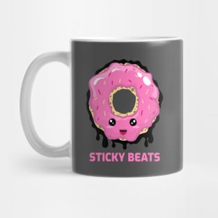 Sticky Beats Dance Donut Mug